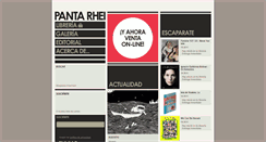 Desktop Screenshot of panta-rhei.es